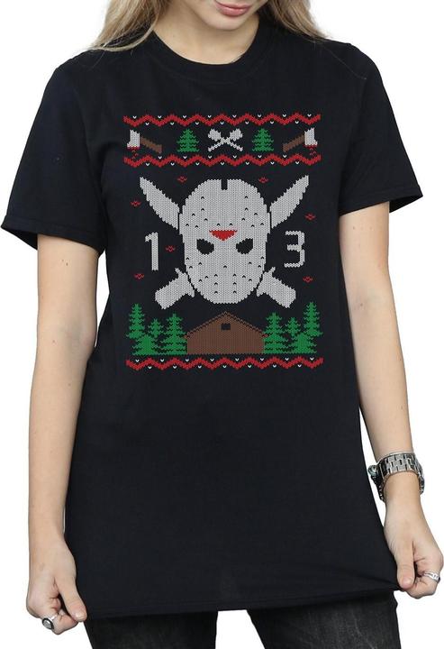 Produktbild Absolute Cult Christmas Fair Isle TShirt (L)