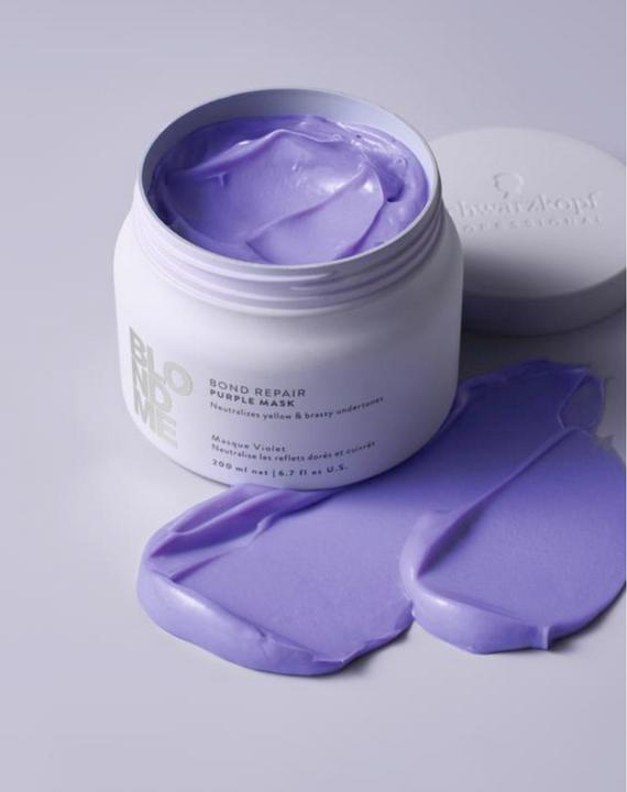 Immagine prodotto Schwarzkopf Professional BLONDME Bond Repair Lila Maske (200 ml)