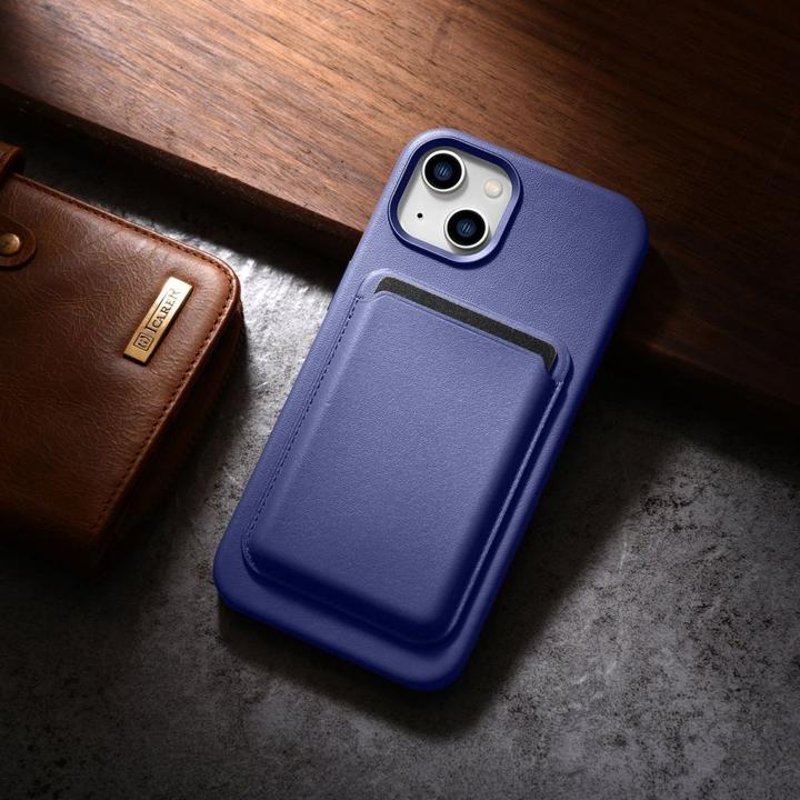 Actual product image iCarer case leather cover genuine leather iPhone 14 Plus light purple (compatible with MagSafe) (Apple iPhone 14 Plus)