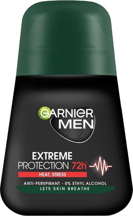 Immagine prodotto Garnier Uomo Mineral Extreme Protection Heat. Stress Deodorante Roll-On 72H (Roll-on, 50 ml)