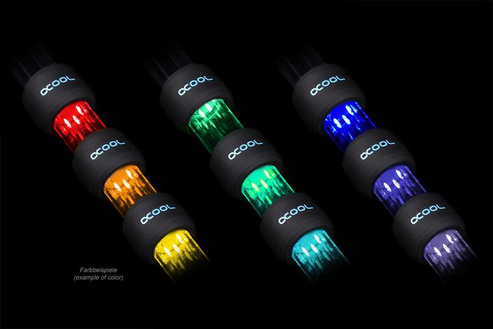 Produktbild Alphacool Aurora HardTube LED Ring 16mm RGB (RGB)