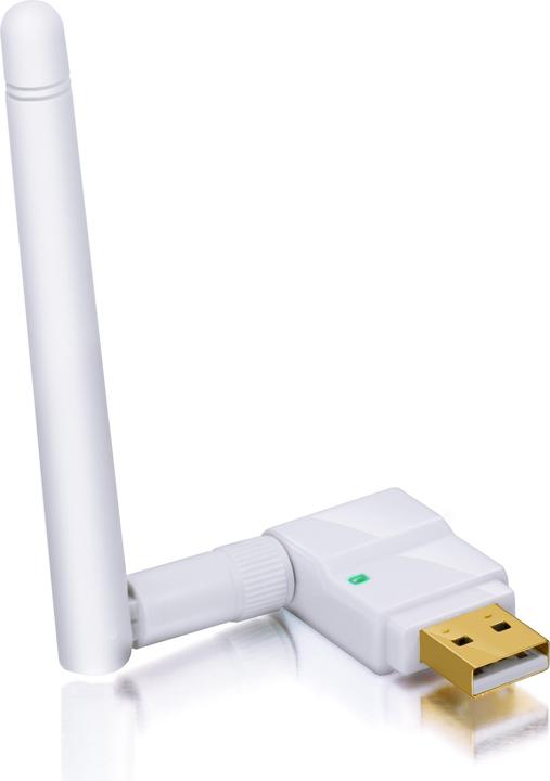 Immagine prodotto CSL Adattatore WLAN USB, chiavetta WLAN WiFi, 300 Mbit/s, con antenna staccabile, chiavetta USB 2.0 (USB 2.0)