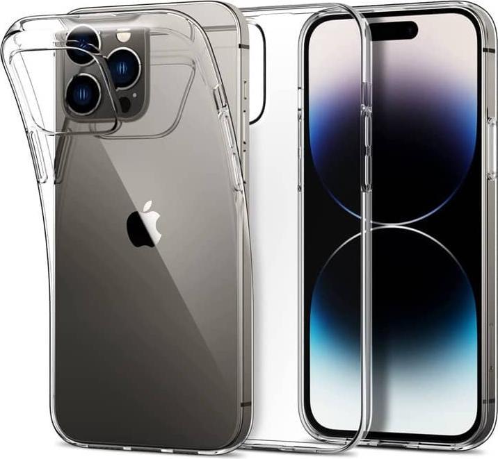 Actual product image X-Level iPhone 14 Pro - Antislip Clear Case, Transparent (Apple iPhone 14 Pro)