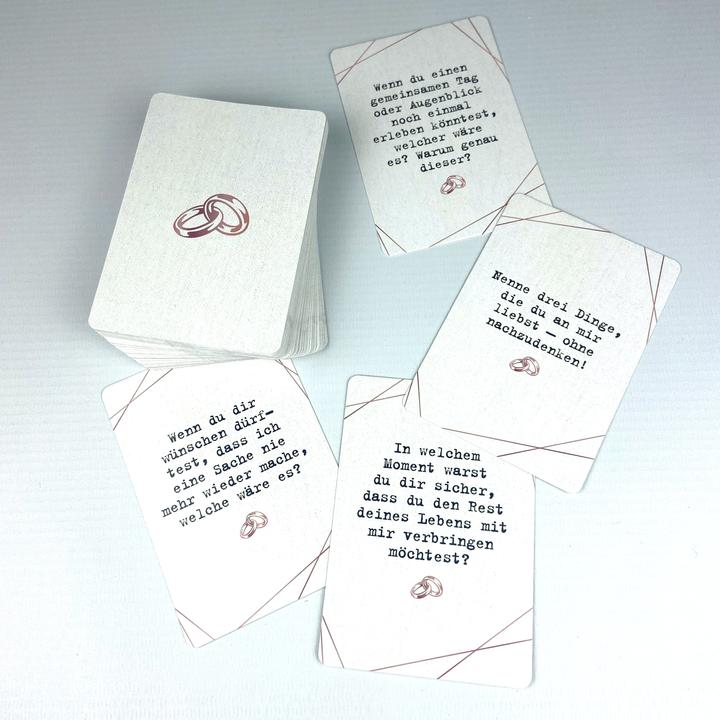 Immagine prodotto Was ich an dir liebe – Das Fragespiel für Ehepaare (Tedesco, Casa editrice Riva, 2021)