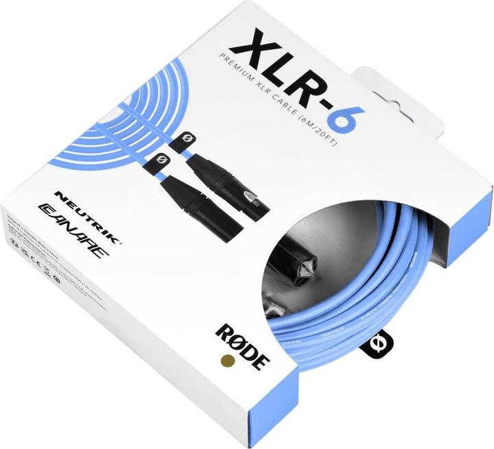 Produktbild RØDE XLR-6 Blue (6 m, XLR)
