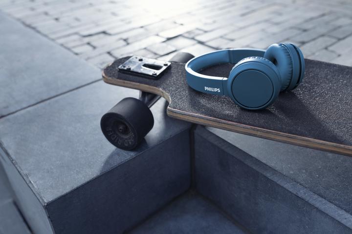 Image du produit Philips Écouteurs intra-auriculaires sans fil TAH4205BL/00 (pas de réduction du bruit, 29 h, Sans fil)