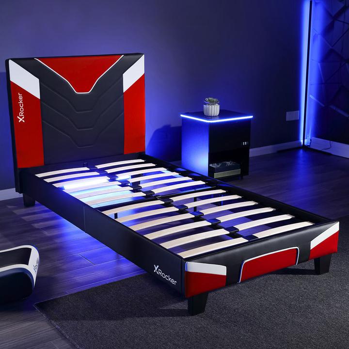 Actual product image X Rocker Xrocker Cerberus Mkii gaming bed red (90 x 190 cm)