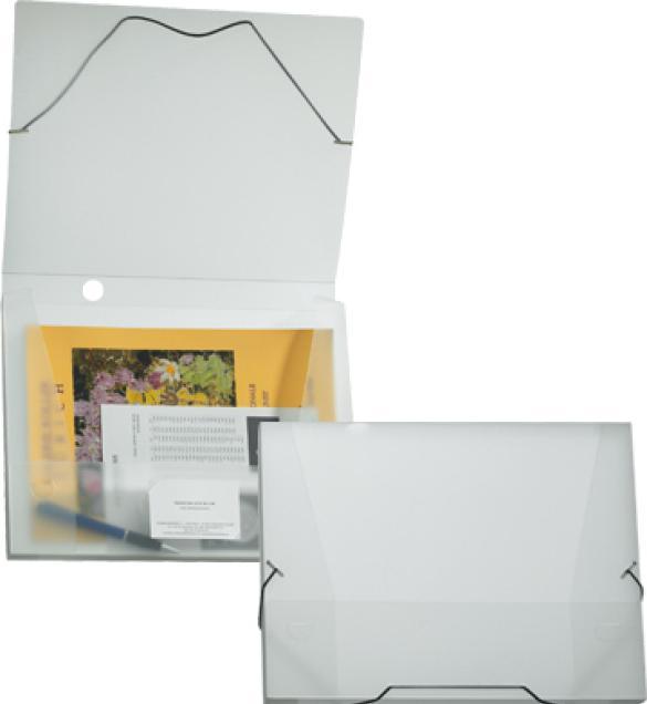 Actual product image Kolma A4 collection box with elastic band filling height 2.5 cm colourless (A4, 1 x)