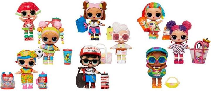 Actual product image MGA L.O.L. Surprise! Loves Mini Sweets X HARIBO Dolls Asst in PDQ