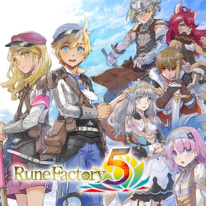 Actual product image Wild River Games Rune Factory 5 (Switch, DE)