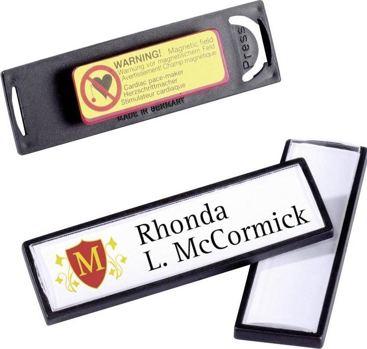 Produktbild Durable Namensschilder Clip-Card