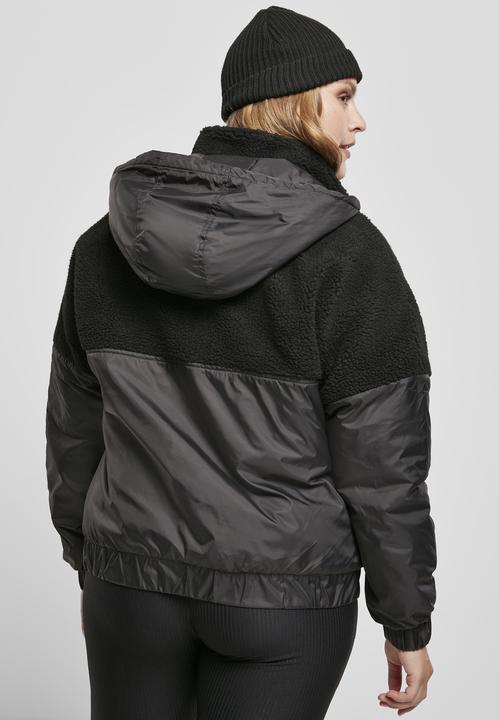 Produktbild Urban Classics Ladies Sherpa Mix Pull Over Jacket (S)