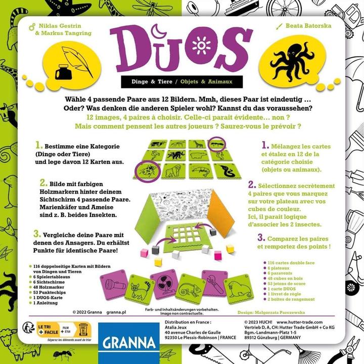Actual product image Duos f (German)