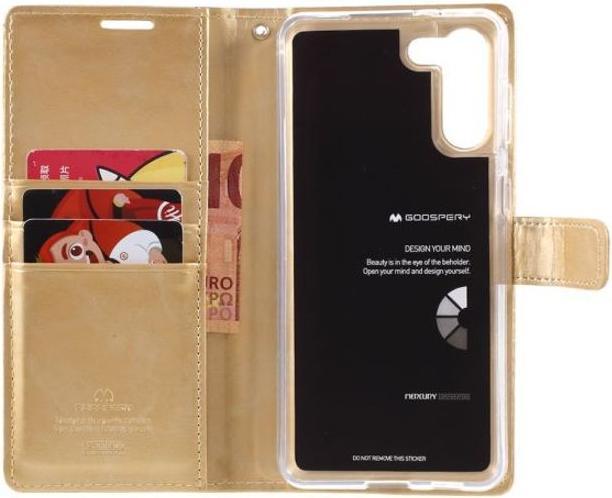 Actual product image Goospery Bluemoon Diary Series (Samsung Galaxy S21+)