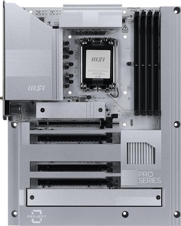 Actual product image MSI PRO Z890-S WIFI PZ (LGA 1851, Intel Z890, ATX)