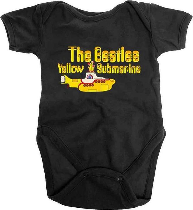 Actual product image Toddler Yellow Submarine Logo Babygrow (62)