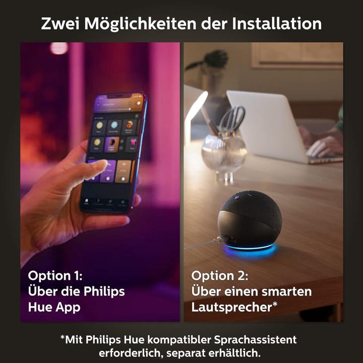 Immagine prodotto Philips Hue White & Color Ambiance BT (E27, 11 W, 1100 lm, 1 x, F)