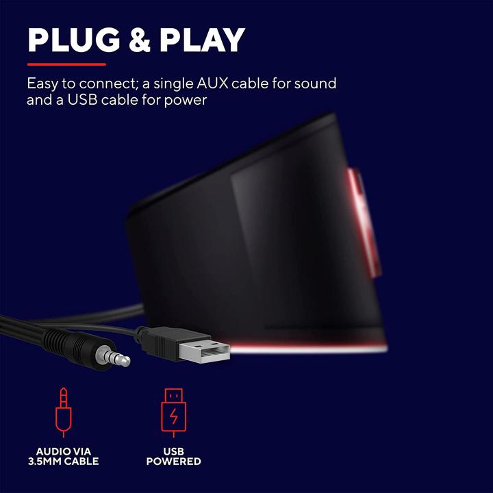 Actual product image Trust GXT 619 Thorne (6 W, 2.0 Channel)
