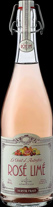 Actual product image Famille Ducourt Rosé Limé Boisson arômatisée à base de vins pétillante Merlot
