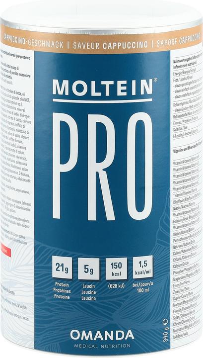 Moltein Pro 1.5 Cappuccino Dose (340g) (Cappuccino, 1 Stk., 340 g)