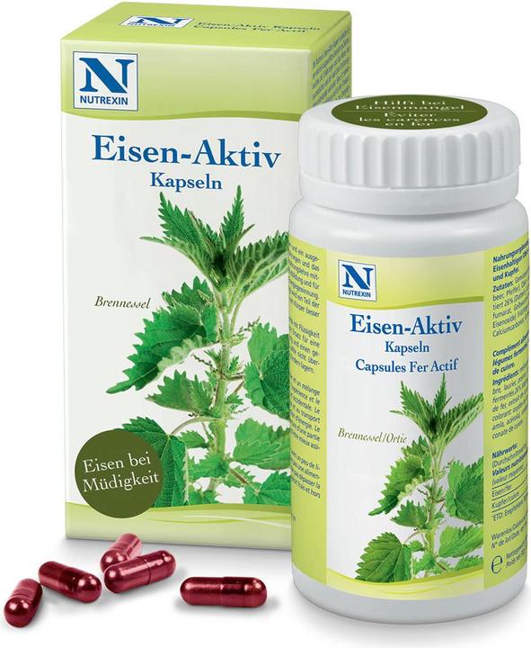 Image du produit Nutrexin Fer actif (240 pièce(s), Capsules, 172 g)