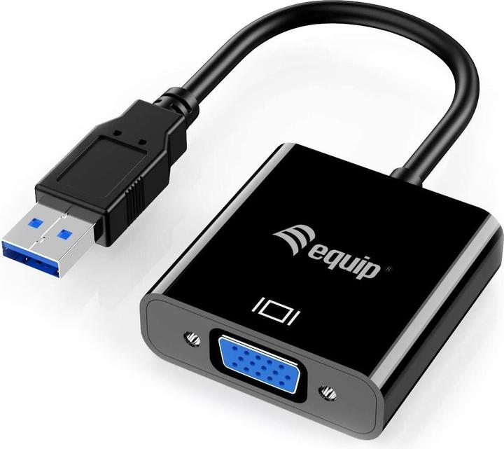 Image du produit equip Adaptateur USB 3.0 vers VGA (USB-A, 1.40 cm)