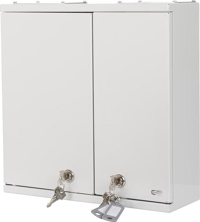 Actual product image Metz Connect 1503207724-E OpDAT wall distributor S 24xLC-D OM3 ceramic aqua VIK