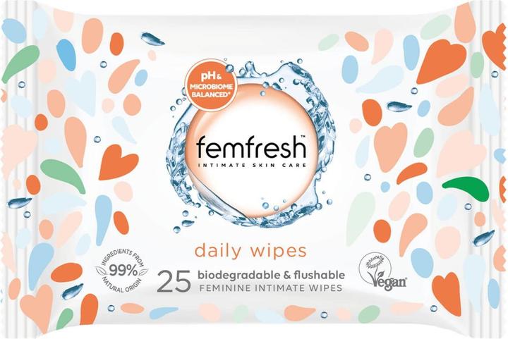 Actual product image Femfresh Freshening soothing cloths (Intimate wipes)