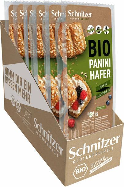 Produktbild Schnitzer Panini Active Oat glutenfrei (210 g)