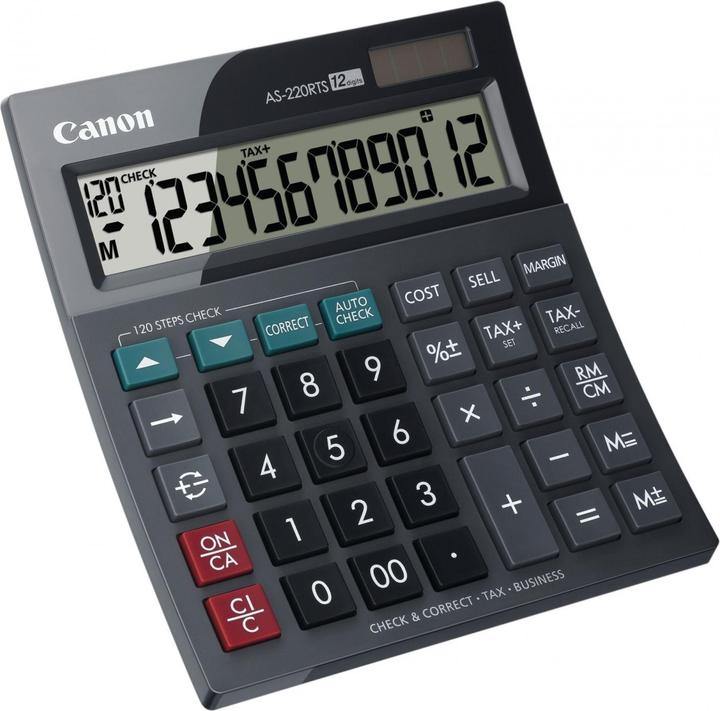 Canon As-220rts (Solar cells, Batteries)