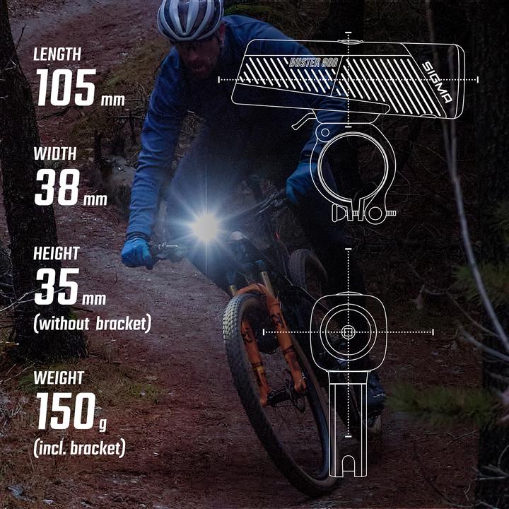 Produktbild Sigma Sport Buster 800 (800 lm, 800 lm)