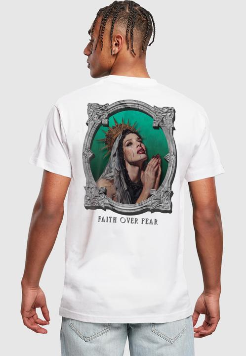 Produktbild Mister Tee MisterTee Faith Over Fear Tee - 171555 (XS)