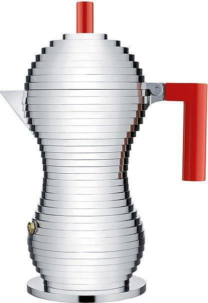 Alessi Pulcina espresso machine suitable for induction (6 T.)