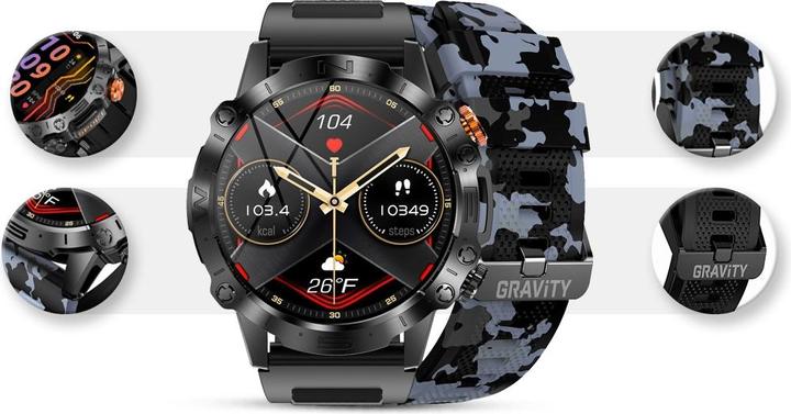 Actual product image Gravity GT20-5 Smartwatch