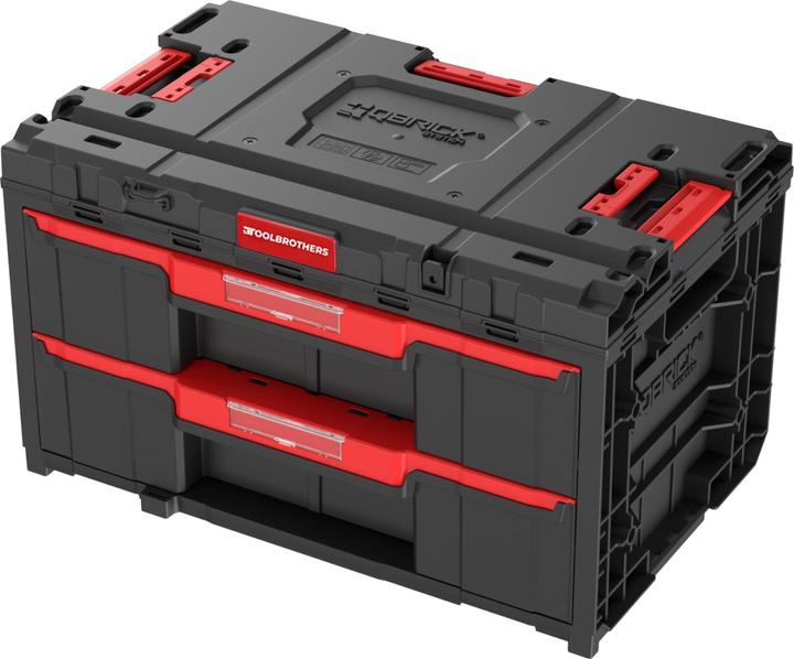 Actual product image Tool Brothers Toolbrothers RHINO XXL Drawer 2 ECO Toolbox Toolbox 587 x 380 x 340 mm 29 l with two drawers