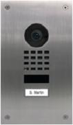 Actual product image Doorbird D1101UV Upgrade IP video door phone LAN Outdoor unit Stainless steel V4A (brushed) (Ethernet)