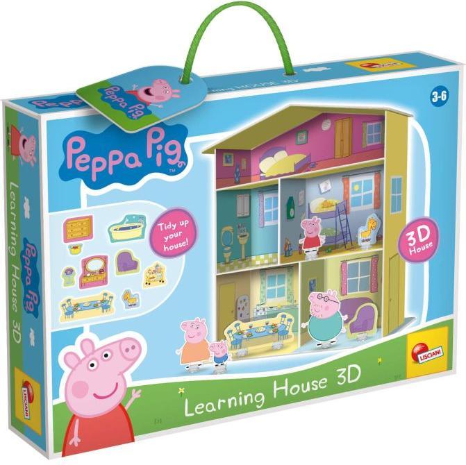 Actual product image Lisciani Peppa Pig Learning House 3D