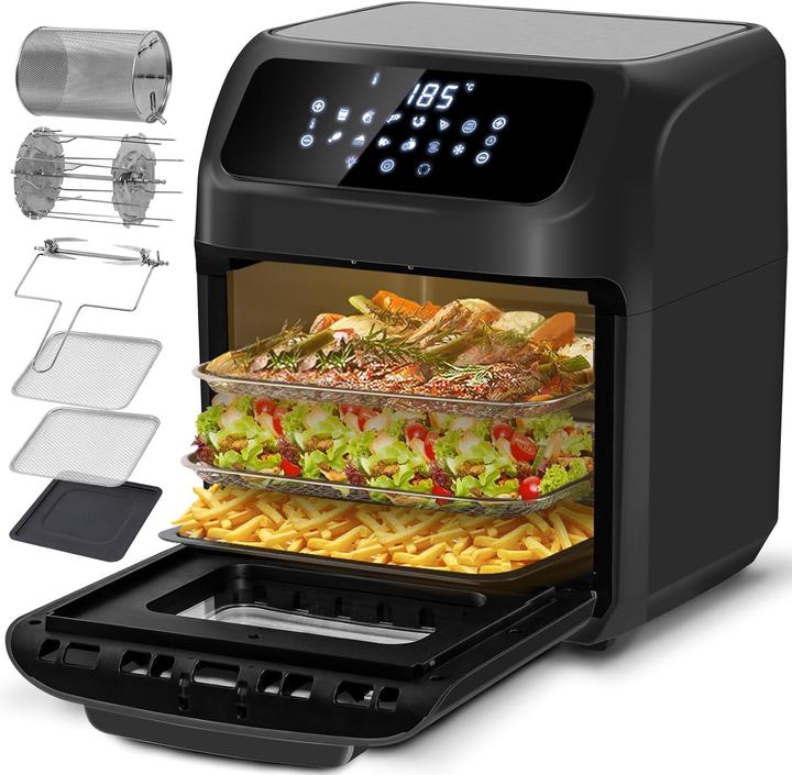 Actual product image Llivekit Hot Air Deep Fryer Hot Air Oven 12L
