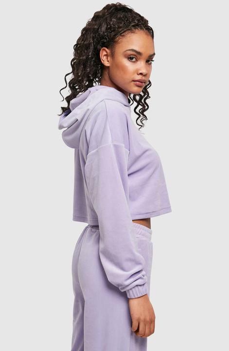 Image du produit Urban Classics Sweat à capuche croisé en velours pour femmes (4XL)