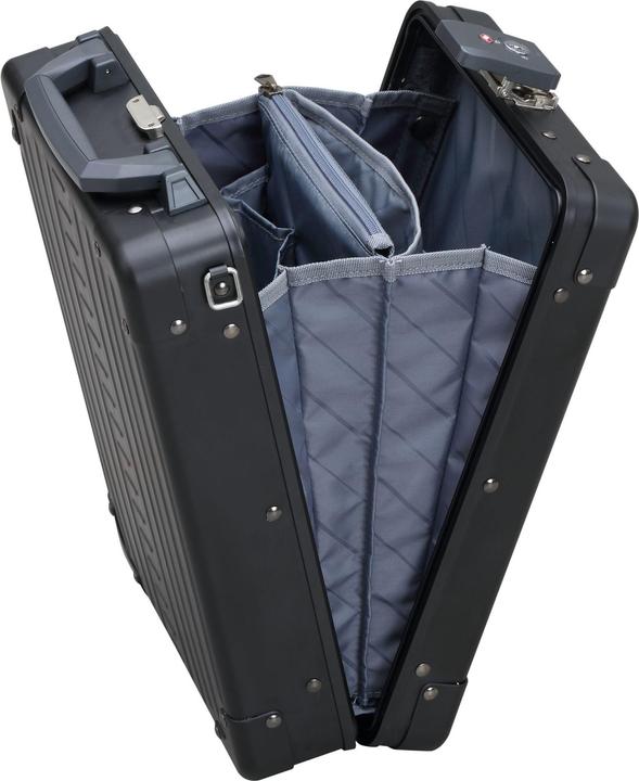 Immagine prodotto Aleon Alluminio Cartella verticale da 25 cm con scomparto per laptop (9 l, Bagaglio a mano (fino a 50 litri))