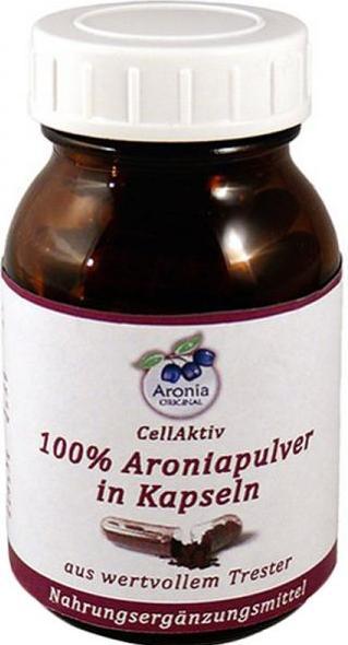 Actual product image Aronia Original Organic pomace capsule 480 mg (90 Piece, Capsules, 152 g)