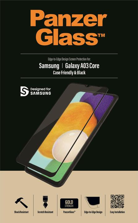 Produktbild PanzerGlass Case Friendly (1 Stück, Samsung Galaxy A03 Core, Samsung Galaxy A13 5G, Samsung Galaxy A04S)