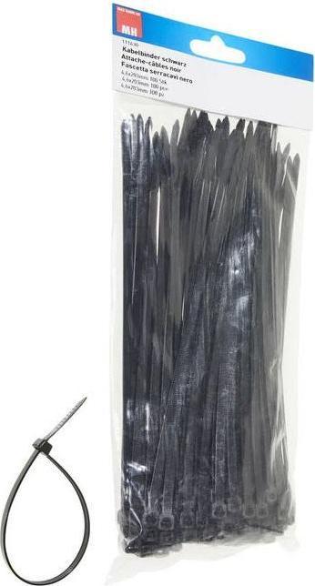 Image du produit Max Hauri Attaches de câble (Serre-câbles en plastique, 200 mm, 100 pcs)