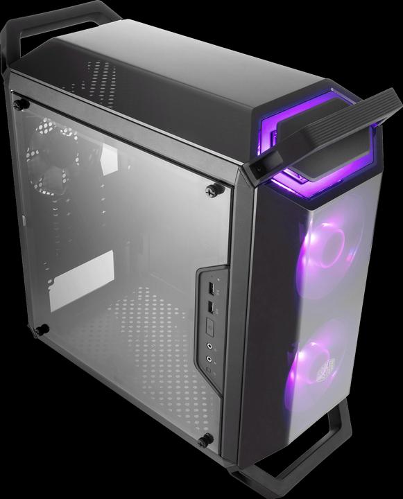 Actual product image Cooler Master MasterBoX Q300P (mATX, Mini-ITX)