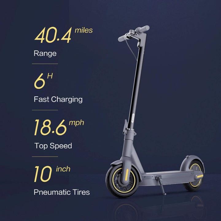 Image du produit Segway-Ninebot Max G30P (30 km/h, 65 km, 350 W)