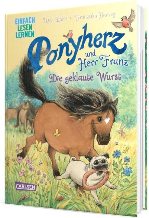 Actual product image Ponyherz und Herr Franz: Die geklaute Wurst (German, Usch Luhn, Franziska Harvey, 2023)