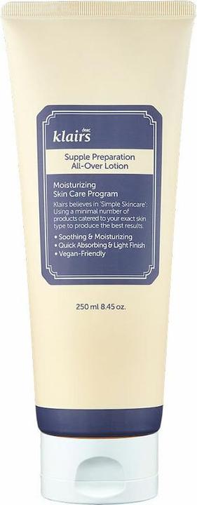 Klairs Supple Preparation All-Over Lotion (Körpercreme, 250 ml)