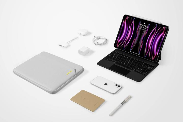 Produktbild tomtoc Light-B18 (iPad Pro 12.9 2020 (4. Gen), iPad Pro 12.9 2018 (3. Gen), iPad Pro 12.9 2021 (5. Gen), iPad Pro 12.9 2022 (6. Gen))