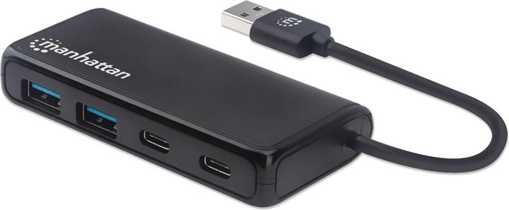 Immagine prodotto Manhattan 4 porte USB 3.2 Hub Gen 1 (USB-C, 4 porte)