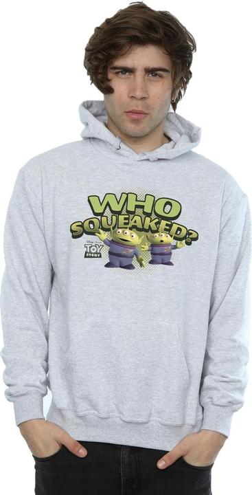 Actual product image Disney Mens Toy Story Who Squaeaked? Hoodie (XXL)